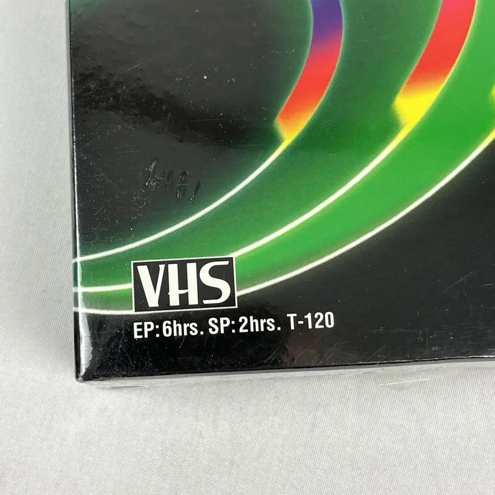 Lot of 3 FUJIFILM HQ 120 Blank VHS Videotapes 6 Hours High Quality‎ SEALED New